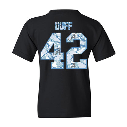Alabama - NCAA Baseball : Ahmaad Duff - Youth T-Shirt-1