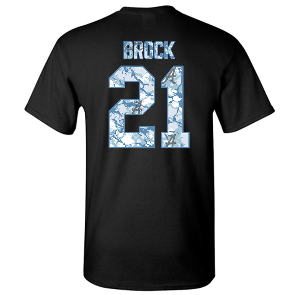 Alabama - Men's Basketball Alumni : Evan Brock - T-Shirt-1