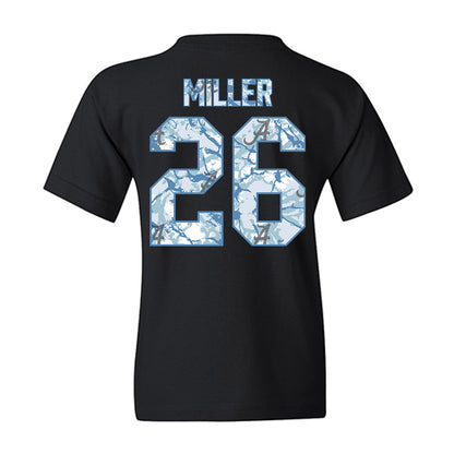 Alabama - NCAA Football : Jamarion Miller - Youth T-Shirt-1