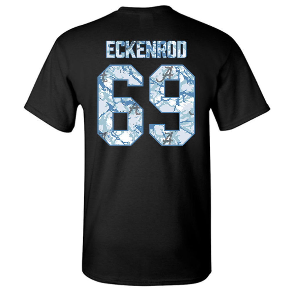 Alabama - Football Alumni : Mike Eckenrod - T-Shirt-1