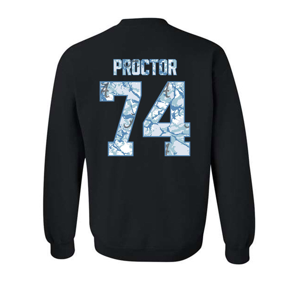 Alabama - NCAA Football : Kadyn Proctor - Crewneck Sweatshirt-1
