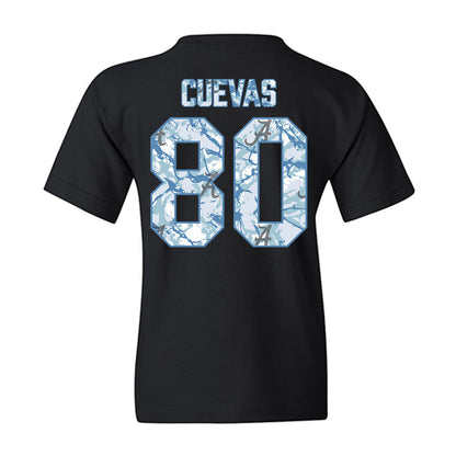 Alabama - NCAA Football : Josh Cuevas - Youth T-Shirt-1
