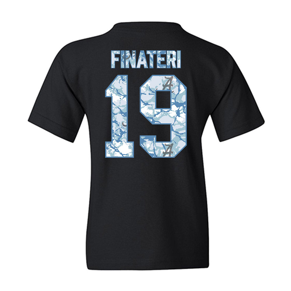 Alabama - NCAA Baseball : Aeden Finateri - Youth T-Shirt-1