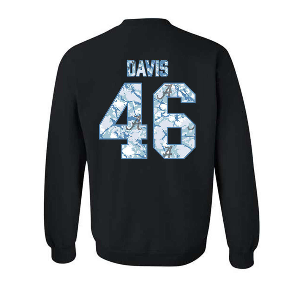 Alabama - NCAA Football : Chase Davis - Crewneck Sweatshirt-1