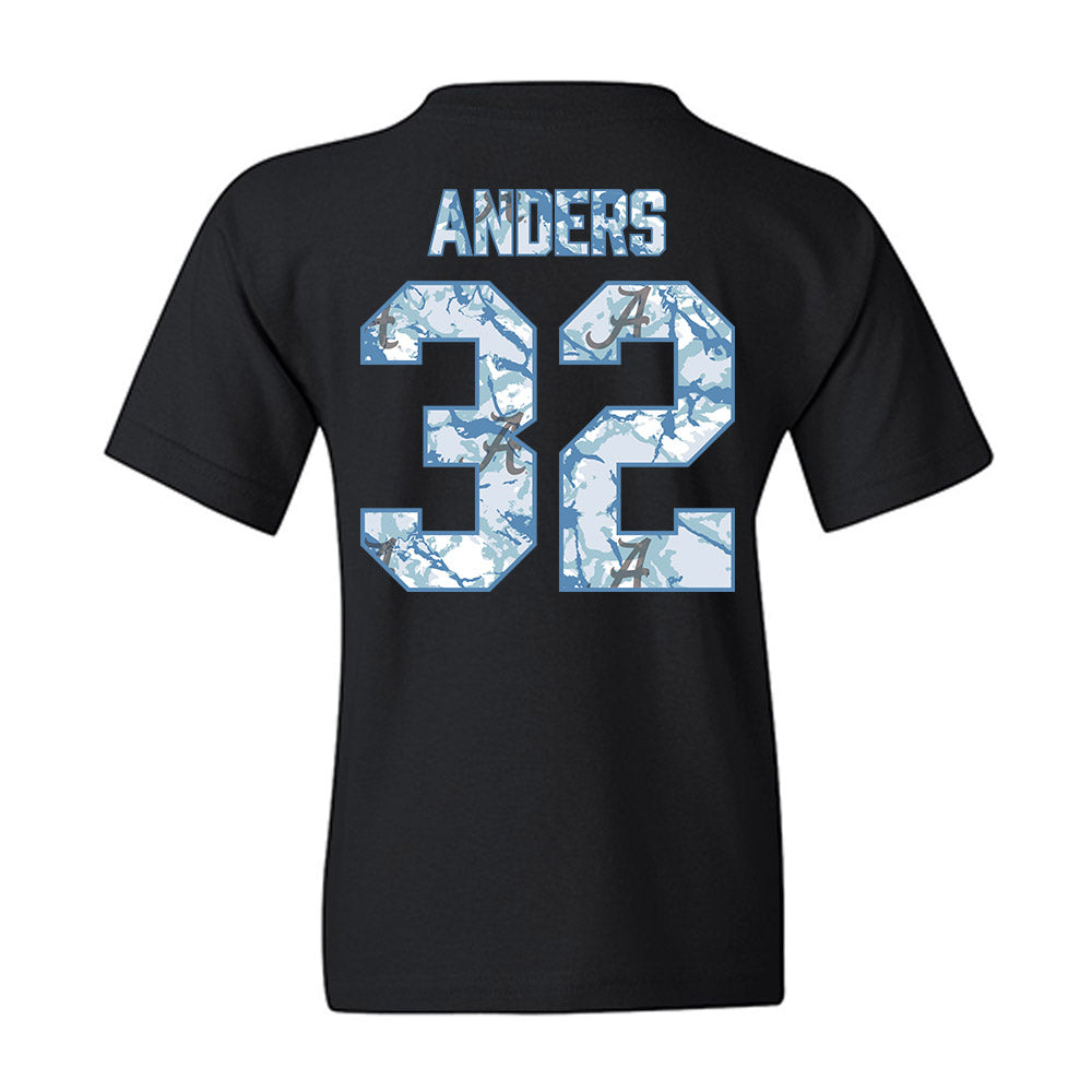 Alabama - NCAA Football : Eryk Anders - Youth T-Shirt-1