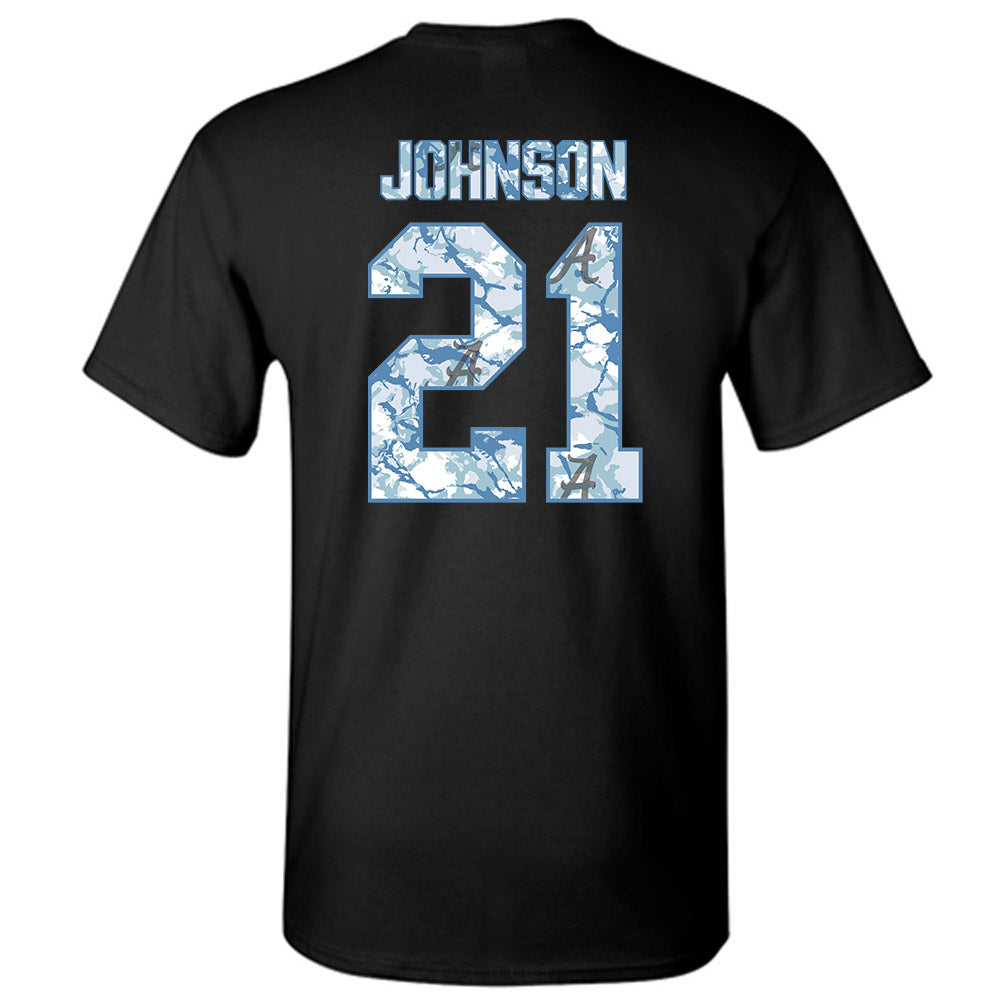 Alabama - Men's Basketball Alumni : Britton Johnson - T-Shirt-1
