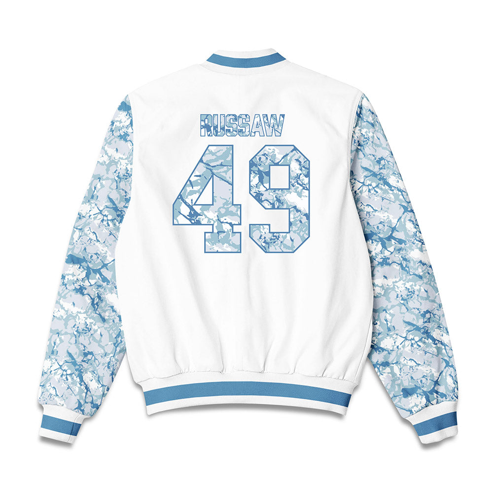 Alabama - NCAA Football : Qua Russaw - Hydrobama™ Bomber Jacket-1