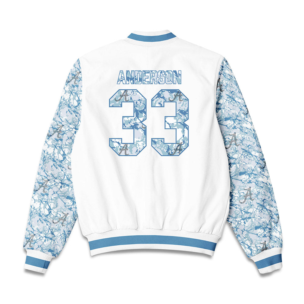 Alabama - Football Alumni : Christopher Anderson - Bomber Jacket-1