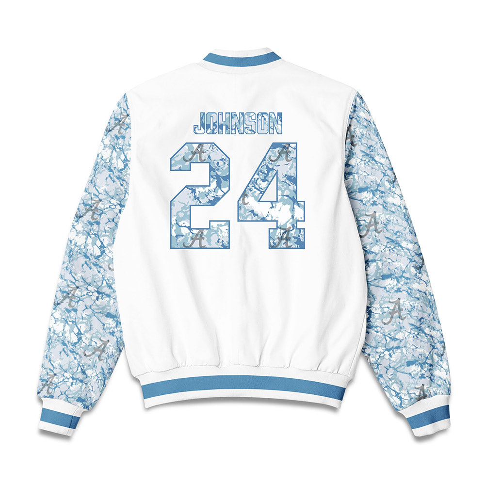 Alabama - Football Alumni : Marquis Johnson - Bomber Jacket-1