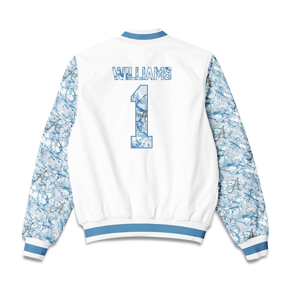 Alabama - Football Alumni : Jameson Williams - Bomber Jacket-1