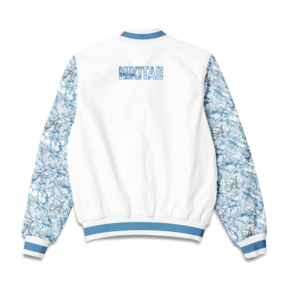 Alabama - NCAA Men's Golf : Charlie Nikitas - Bomber Jacket-1