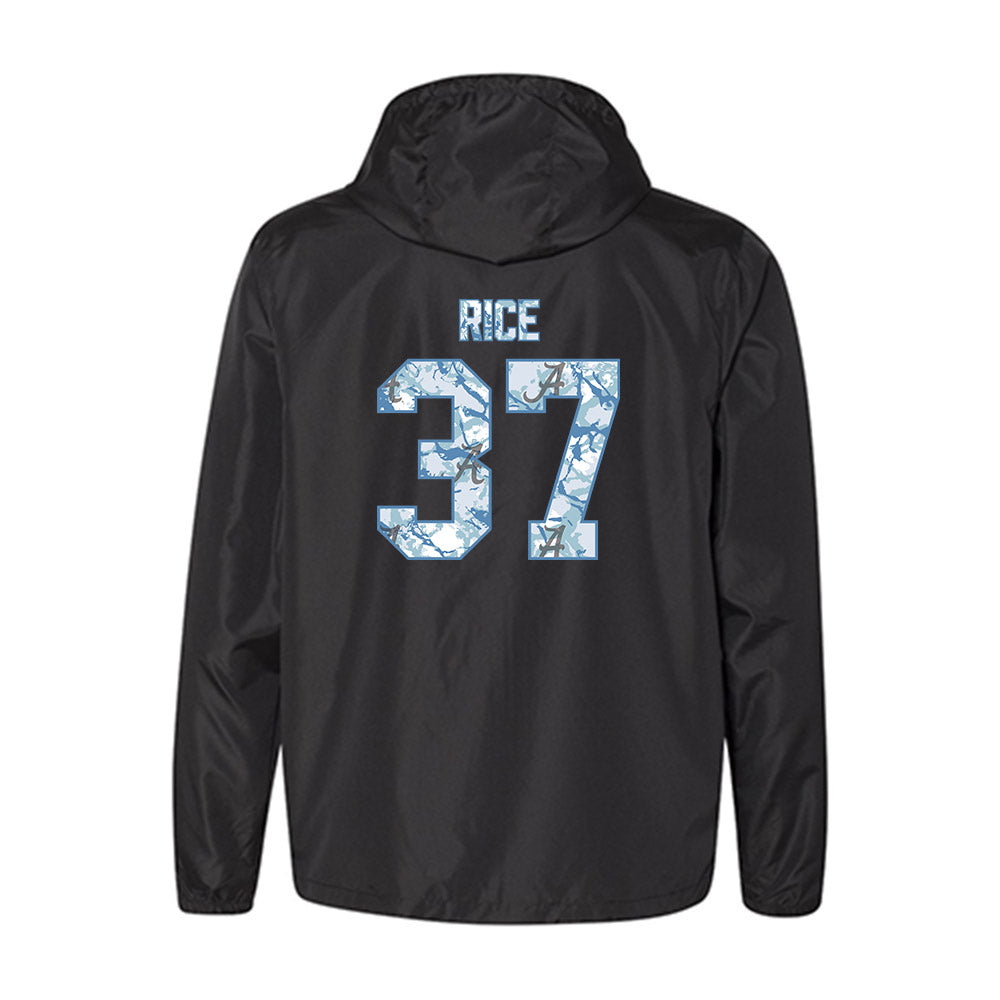 Alabama - Football Alumni : Jonathan Rice - Windbreaker-1