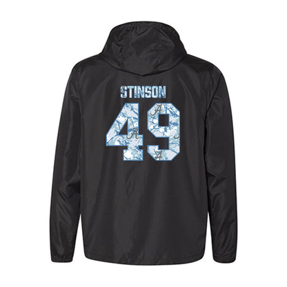 Alabama - Football Alumni : Edward Stinson - Windbreaker-1