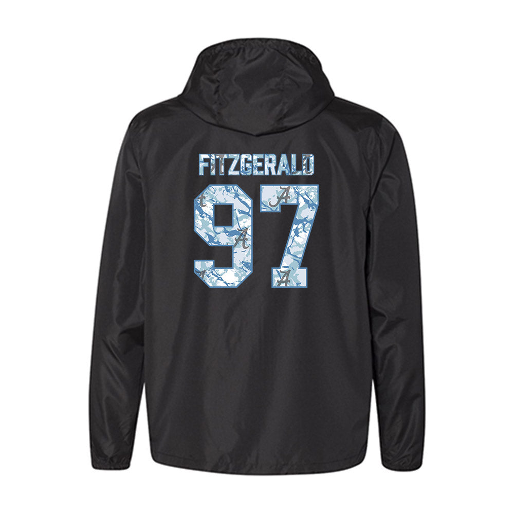 Alabama - Football Alumni : PJ Fitzgerald - Windbreaker-1