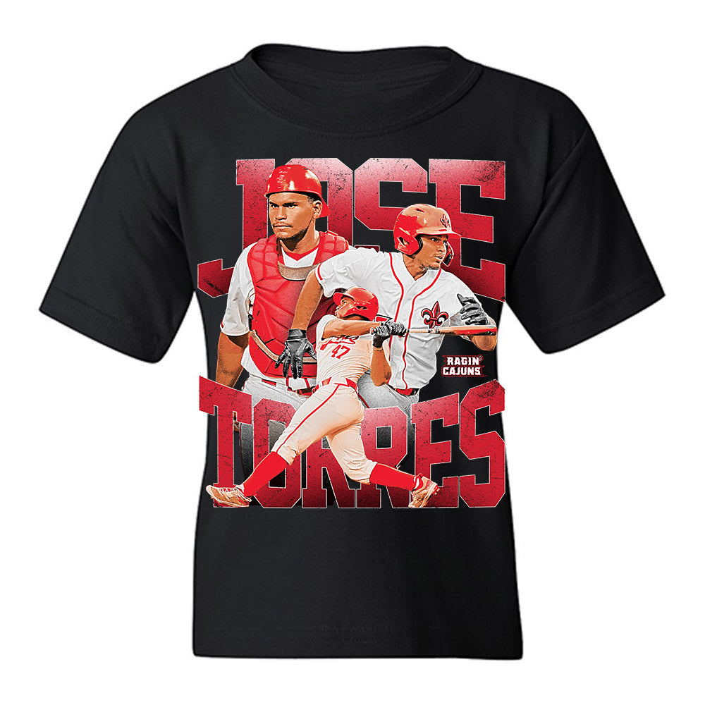 Louisiana - NCAA Baseball : Jose Torres - Youth T-Shirt-0