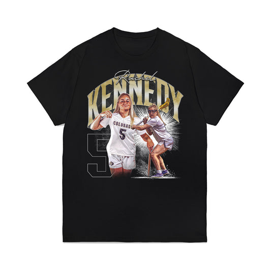 Colorado - NCAA Women's Lacrosse : Rachel Kennedy - Collage Premium T-Shirt-0