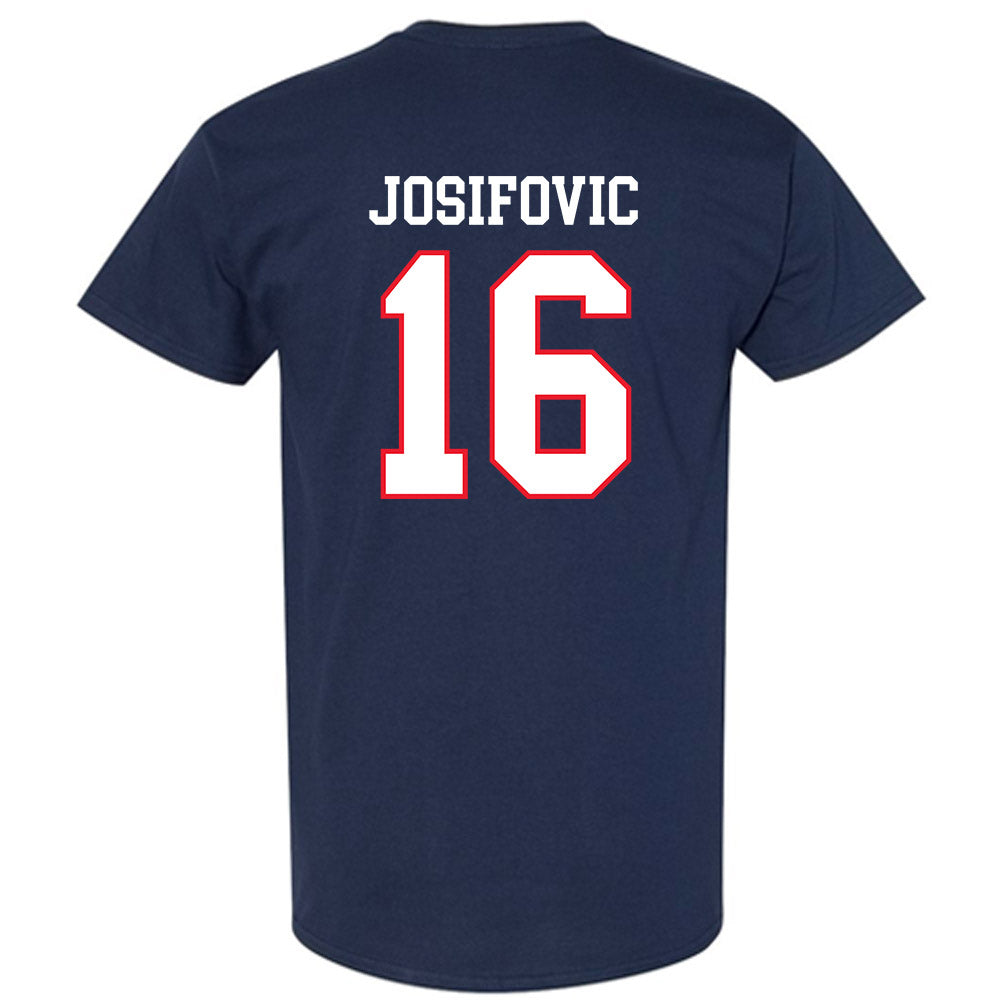 UConn - NCAA Women's Ice Hockey : Kyla Josifovic - Hockey East 2024-2025 Regular Season Champs Classic Shersey T-Shirt-1