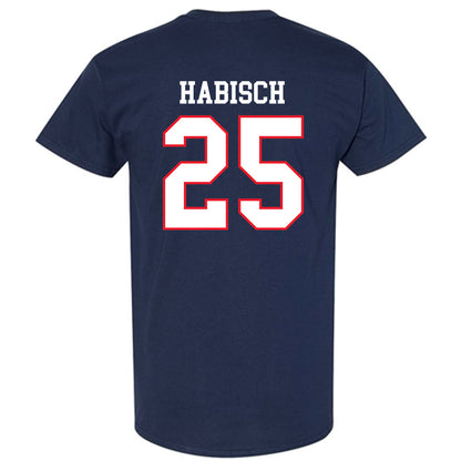 UConn - NCAA Women's Ice Hockey : Jada Habisch - Hockey East 2024-2025 Regular Season Champs Classic Shersey T-Shirt-1