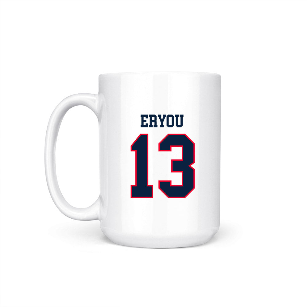 UConn - NCAA Women's Ice Hockey : Emma Eryou - Hockey East 2024-2025 Regular Season Champs Coffee Mug-1