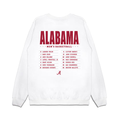 Alabama - NCAA Men's Basketball : - Roster Premium Crewneck Sweatshirt-1