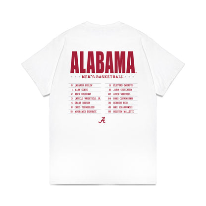 Alabama - NCAA Men's Basketball : - Roster Premium T-Shirt-1