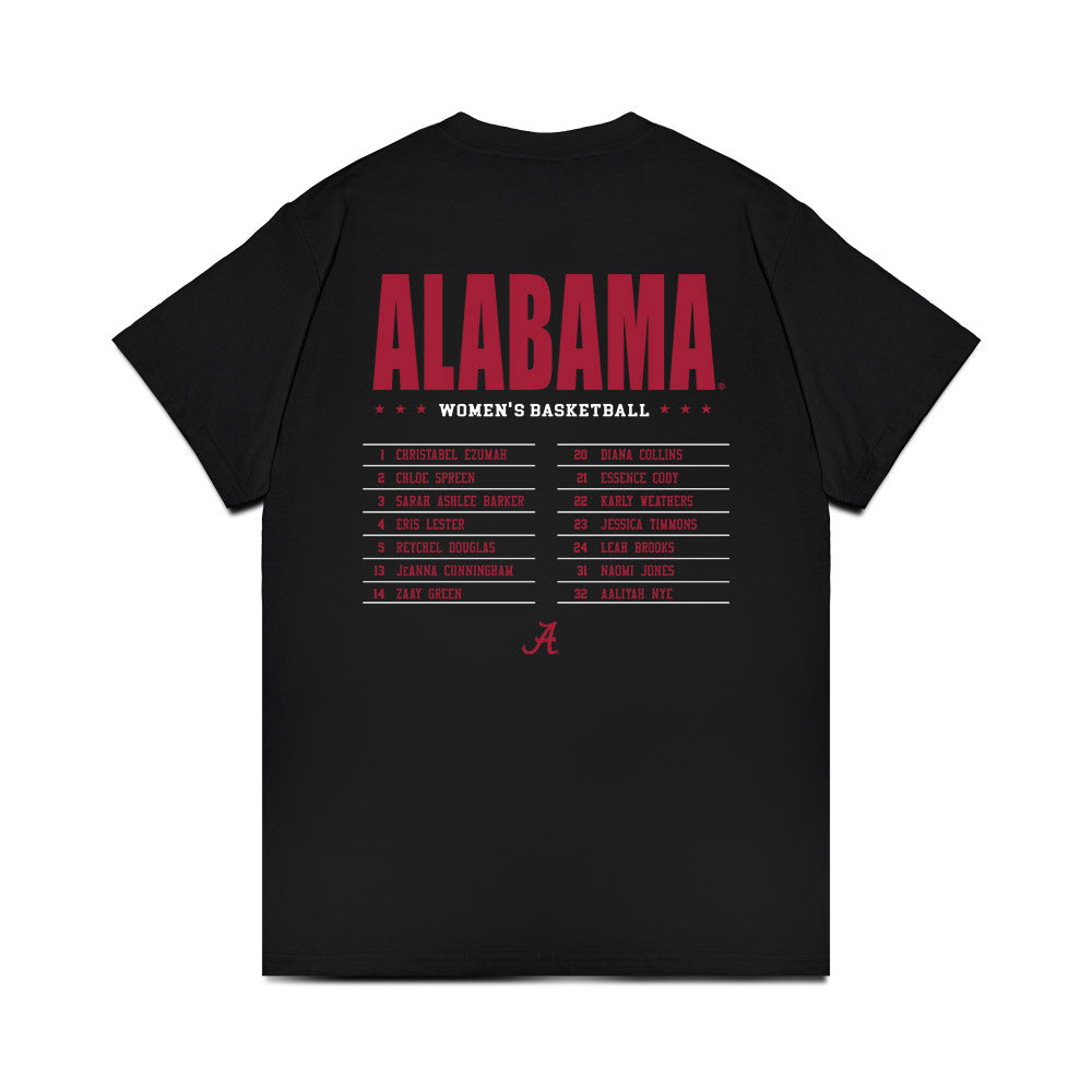 Alabama - NCAA Women's Basketball : - Roster Premium T-Shirt-1