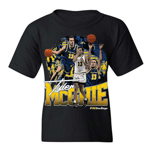 UCSD - NCAA Men's Basketball : Tyler McGhie - Youth T-Shirt-0