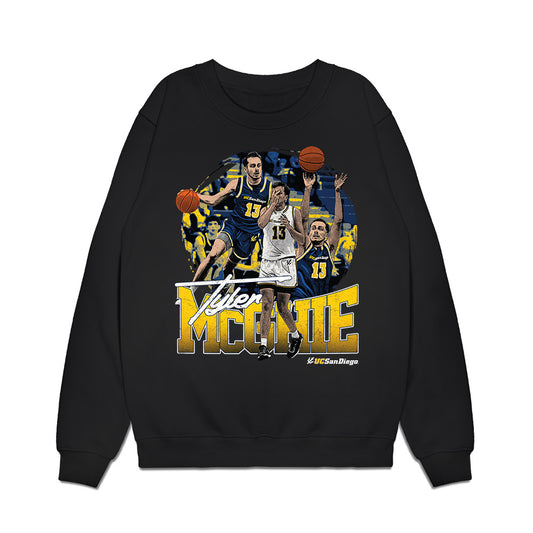 UCSD - NCAA Men's Basketball : Tyler McGhie - Premium Crewneck Sweatshirt-0