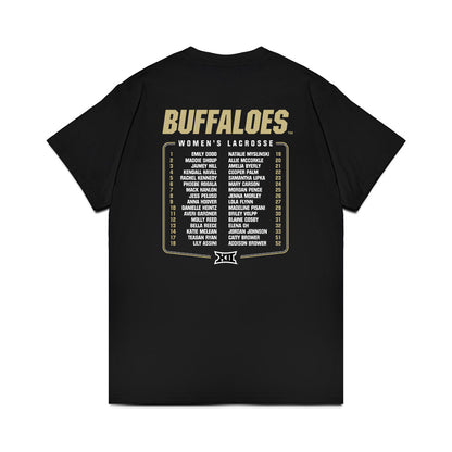 Colorado - NCAA Women's Lacrosse : - Team Roster Premium T-Shirt-1