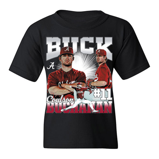 Alabama - NCAA Baseball : Coulson Buchanan - Youth T-Shirt-0