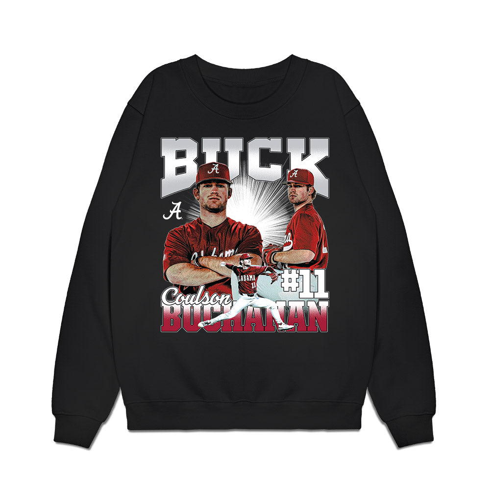 Alabama - NCAA Baseball : Coulson Buchanan - Premium Crewneck Sweatshirt-0