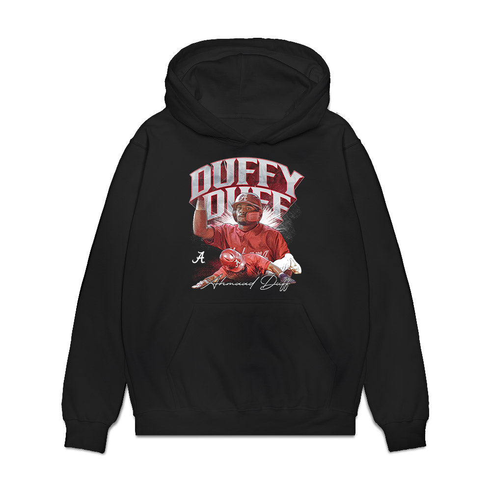 Alabama - NCAA Baseball : Ahmaad Duff - Premium Hooded Sweatshirt-0