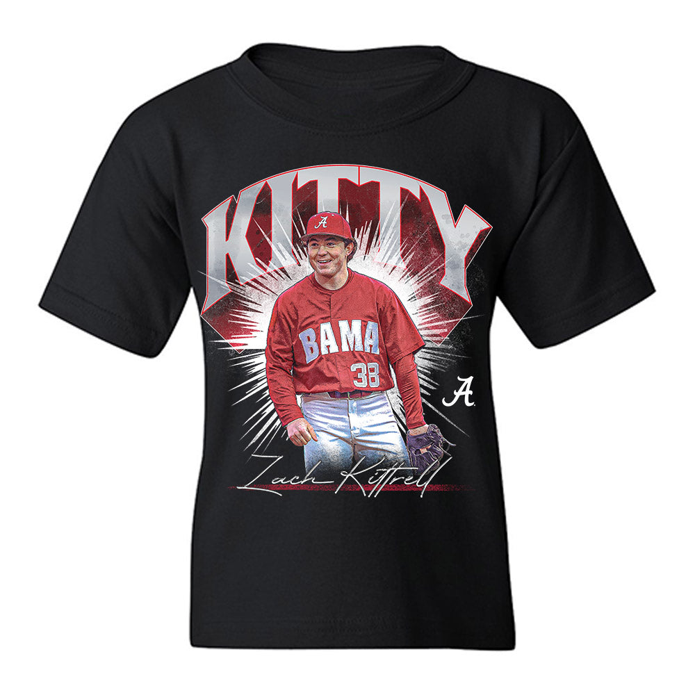 Alabama - NCAA Baseball : Zach Kittrell - Youth T-Shirt-0