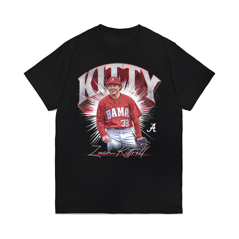 Alabama - NCAA Baseball : Zach Kittrell - Premium T-Shirt-0
