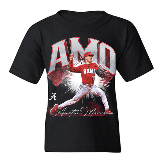 Alabama - NCAA Baseball : Austin Morris - Youth T-Shirt-0