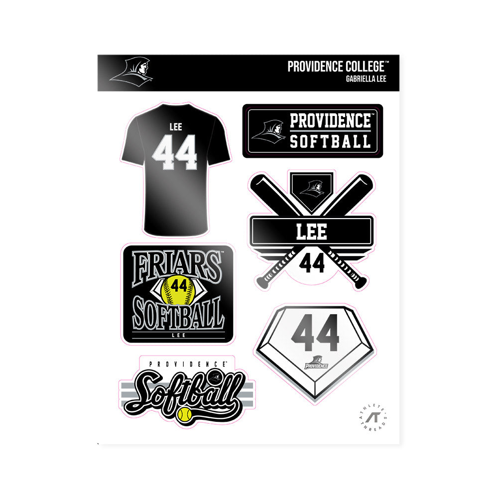 Providence - NCAA Softball : Gabriella Lee - Sticker Sheet-0
