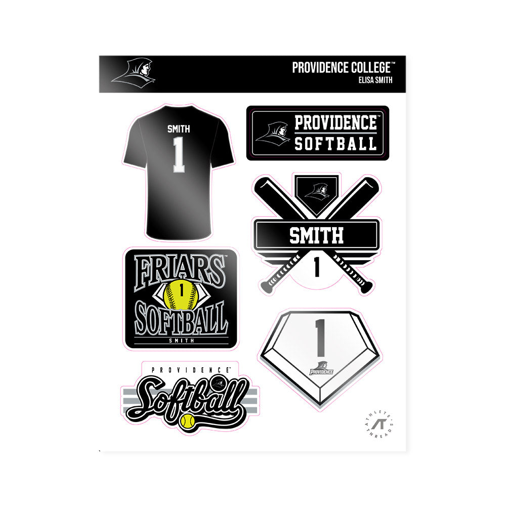 Providence - NCAA Softball : Elisa Smith - Sticker Sheet-0