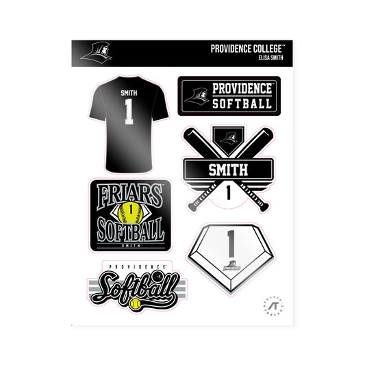 Providence - NCAA Softball : Elisa Smith - Sticker Sheet-0