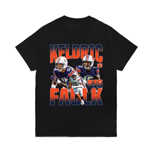 Auburn - NCAA Football : Keldric Faulk - Comfort Colors T-Shirt-0