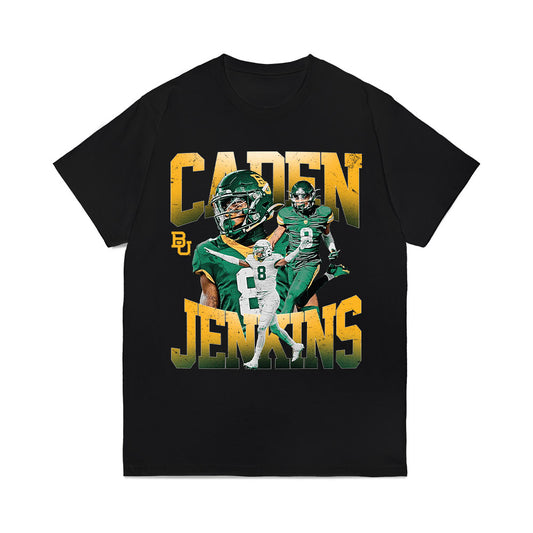 Baylor - NCAA Football : Caden Jenkins - Collage Comfort Colors T-Shirt-0
