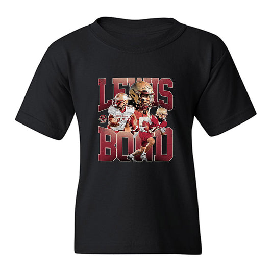 Boston College - NCAA Football : Lewis Bond - Collage Youth T-Shirt-0