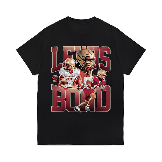 Boston College - NCAA Football : Lewis Bond - Collage Comfort Colors T-Shirt-0