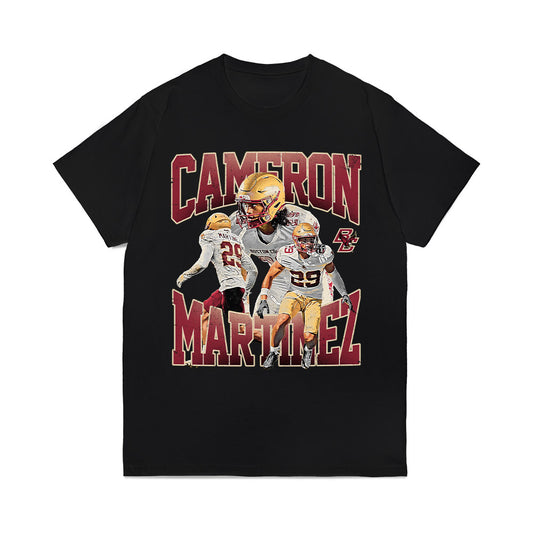 Boston College - NCAA Football : Cameron Martinez - Collage Comfort Colors T-Shirt-0