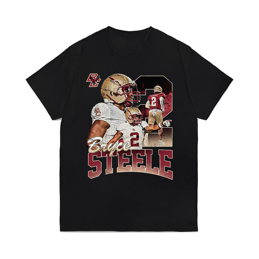 Boston College - NCAA Football : Bryce Steele - Collage Comfort Colors T-Shirt-0