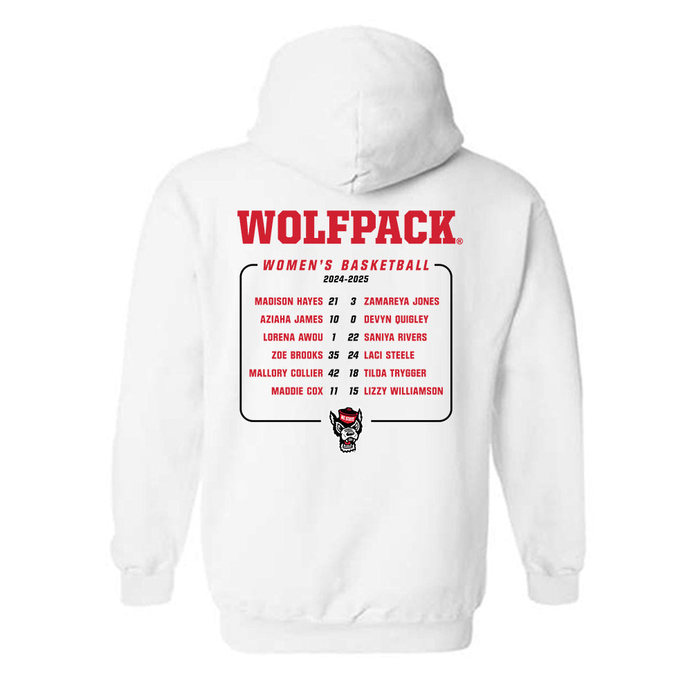 NC State - NCAA Women's Basketball : - Hooded Sweatshirt-1