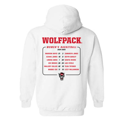 NC State - NCAA Women's Basketball : - Hooded Sweatshirt-1