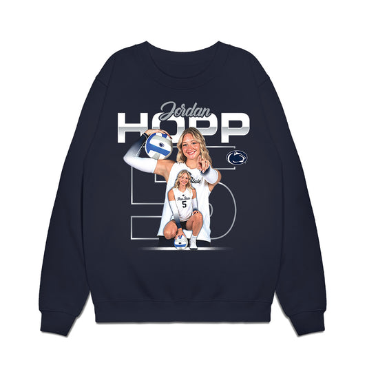 Penn State - NCAA Women's Volleyball : Jordan Hopp - Collage Premium Crewneck Sweatshirt-0