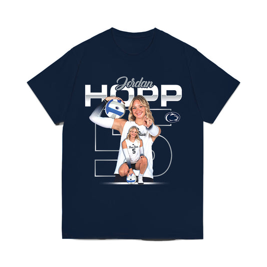 Penn State - NCAA Women's Volleyball : Jordan Hopp - Collage Comfort Colors T-Shirt-0