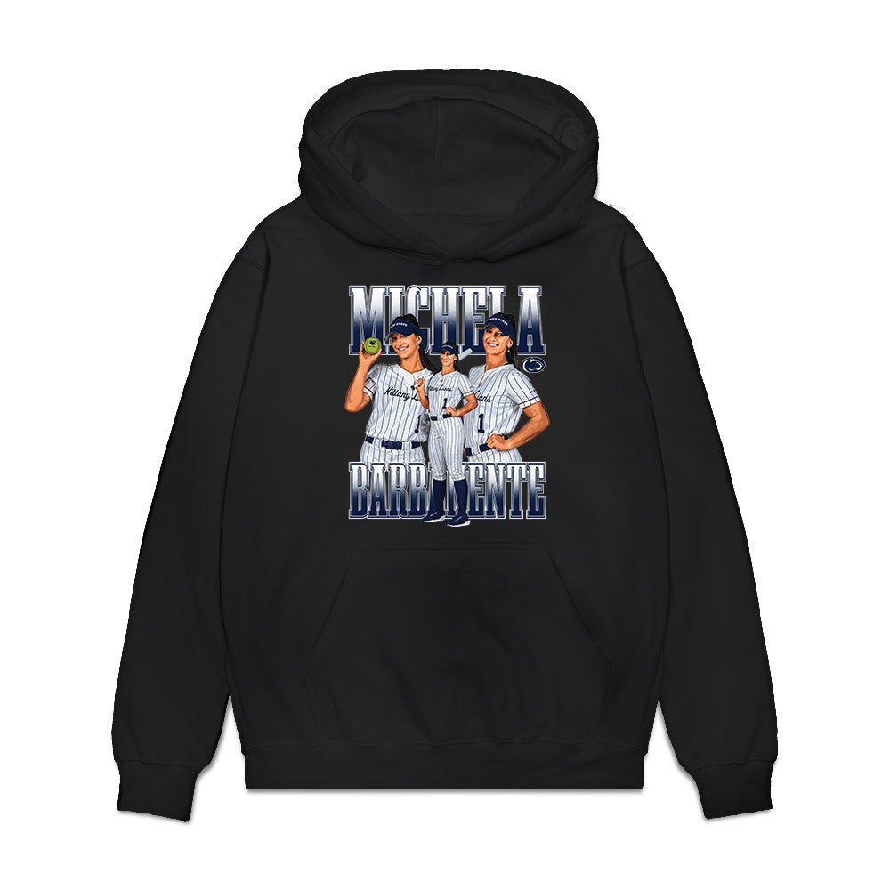 Penn State Altoona - NCAA Softball : - Collage Premium Hooded Sweatshirt-0