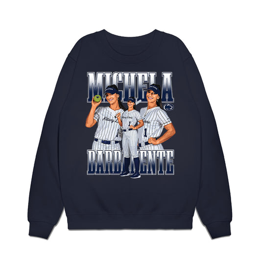 Penn State Altoona - NCAA Softball : - Collage Premium Crewneck Sweatshirt-0